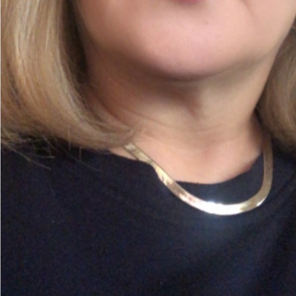 Vintage Italy 🇮🇹 Herringbone 925 6mm Necklace with matching bracelet. - Picture 6 of 14